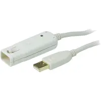 Aten UE2120 actieve USB naar USB verlengkabel - USB2.0 - tot 0,5A - 12 meter