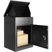 SucceBuy CYRO - Pakketbox - Pakketbox Buiten - Pakketbrievenbus - Pakketbrievenbussen - Anti-Diefstal - 35x44x58.3cm - Waterdicht - Zwart