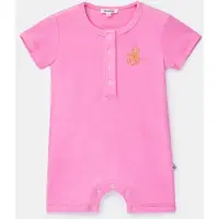 Woody kruippakje baby meisjes - felroze - 261-10-BBB-T/429 - maat 80