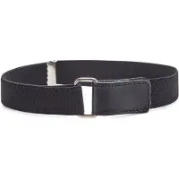 Ladeheid Kinderriem - Riem - Broekriem - Verstelbaar - Polyester - LA-TG-P15 - Schwarz - 8-15 Jahre