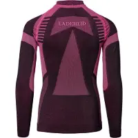 Ladeheid Kinderen Thermoshirt - Thermo ondergoed – Jongen - Meisje - Thermokleding - Longsleeve – LA-SS-Thermo-Shirt-Men - Zwart/Roze - 146-152