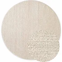Ted Baker Vloerkleed Diana Rond - Natuurlijk Wit Title