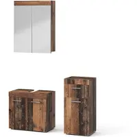 Vicco Luna Badkamermeubelset – 3 delen Oldstyle