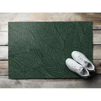 Coloray Buiten Deurmat - Groente Buiten Deurmat - Plantenpatroon Waterdichte Deurmat - Stijlvolle Entree Decoratie - Winter Deurmat Buiten - Design Schoonloopmat Voor Entree - 60x40 cm