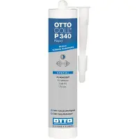 Otto-Chemie Ottocoll P340 Rapid PU-lijm - 310 ml koker - oudgrijs - snelle en krachtige voor bouw en constructie
