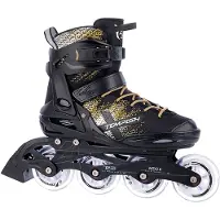 Tempish Wox 2.0 84 Skeelers - Inline Skates - Dames - Zwart/Goud - Maat 42
