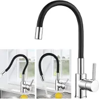 CECIPA MAX Flexible Keuken kraan - 360° draaibare Flexible keukenkraan - Keukenkraan met flexibele uitloop - 2 Waterafvoermodi