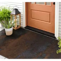 Coloray Buiten Deurmat - Bruin Rubber Deurmat - Roest Robuuste Buitenmat - Huisdecoratie Buiten - Deurmat Voor Regenweer - Modieuze Buitenmat Met Design - 150x100 cm