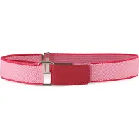 Ladeheid Kinderriem - Riem - Broekriem - Verstelbaar - Polyester - LA-TG-P15 - HellRosa/Amaranth - 0-2 Jahre