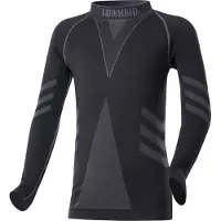 Ladeheid Kinderen Thermoshirt - Thermo ondergoed – Jongen - Meisje - Thermokleding - Longsleeve – Zwart/Grafiet – 158-164 – LA-LA40-KIDS-Top