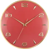 Karlsson wandklok sienna glow rode oker- Ø40,6cm