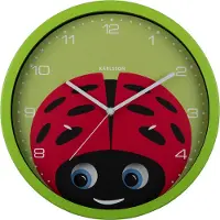 Karlsson wandklok peekaboo bunny donker- Ø30,8cm