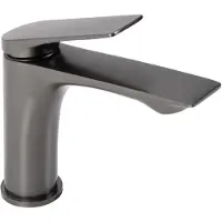 REA Avalon Titanium Low - Wastafelkraan - Grijs