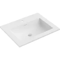 Mexen Otis ingebouwde wastafel 61 x 46,5 cm, wit mat - 25186001