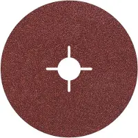Wolfcraft Schuurschijf fiber 125mm K60 per 5 stuks