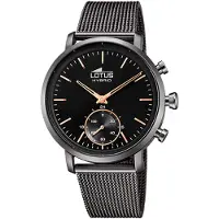 Lotus Herenhorloge 18806/1 Zwart