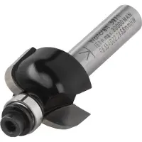 Wolfcraft 3971000 Halfrondprofielfrees Hardmetaal Afmeting, Ø 22.2 mm Schachtdiameter 8 mm