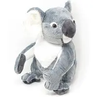 Cornelissen Pluche knuffel koala beer - grijs - 33 cm - Dieren knuffels voor kinderen - Knuffeldier