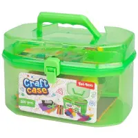 Toi-Toys Knutselset - 200 onderdelen - Bewaarkoffer Groen