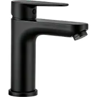 CECIPA MAX Wastafelkraan - Badkamerkraan -Waterbesparend - Lavabokraan - Badkamer Kraan - kranen - RVS - Zwart