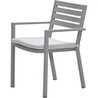 Garden Impressions Oklahoma aluminium dining tuinstoel - valley sand