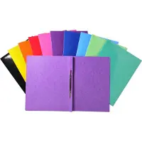 Exacompta Snelhechtermappen 380800B Kleurenassortiment Geplastificeerd karton 24 x 32 cm 25 Stuks