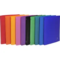 Exacompta OpaK 15 mm Ringband PP (Polypropeen) A4 4 Ringen Assortiment 511999E 10 Stuks