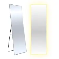 Sensahome Staande Spiegel met LED Verlichting