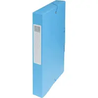Exacompta Archiefdoos 50406E Turquoise Glanzend karton 25 x 33 cm 8 Stuks
