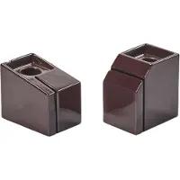 Serax Silos Set van Kandelaars by Plan C Burgundy | Set of 2