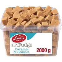 Lonka Fudge Caramel Zeezout - 1 x 2 kilo