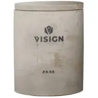 Visign Nature Geurkaars Beton - "Het is Vijf voor Twaalf" - Het is Vijf voor Twaalf