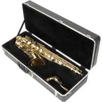 SKB MUSIC WIND INSTRUMENTS CASES RECTANGULAR TENOR SAX CASE BLACK