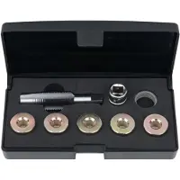 Ks Tools 150.4935 Reparatieset, schroefdraad van olieaftapschroef