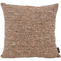 NOVÉE Sierkussen chenille bruin/terra | 45 x 45 cm | polyester