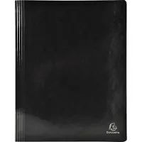 Exacompta Snelhechtermappen 380801B Zwart Geplastificeerd karton 24 x 32 cm 25 Stuks