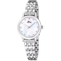 Lotus Analoog horloge wit