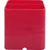 Exacompta Iderama Pennendoos Kunststof Framboos 7,4 x 7,4 x 9,3 cm
