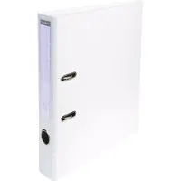Exacompta Prem Touch Smal Ordner A4 50 mm Wit 2 Ringen 53548E Kunststof Staand 10 Stuks