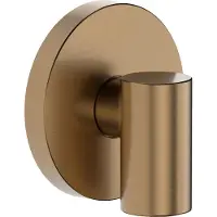 Hansgrohe FixFit Fine S muuraansluitbocht zonder terugslagklep Brushed Bronze