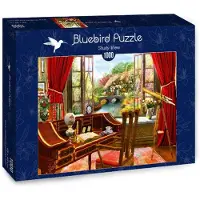 Blue Bird Study View Puzzel 1000 stukjes