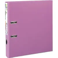 Exacompta Prem Touch Smal Ordner A4 50 mm Roze 2 Ringen 53155E Kunststof Staand 10 Stuks