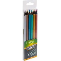 Cricco Jumbo Metallic Kleurpotloden - 6 Stuks