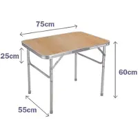 Marbueno Summer 10013m 75x55x25 Cm Opklapbare Tafel