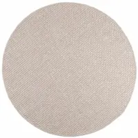 vidaXL Vloerkleden Rond FARO Crème Ø 160 CM Polyester