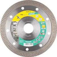 Wolfcraft - Diamantdoorslijpschijf 125mm - "Pro Ceramic Turbo" voor Haakse Slijpers - 8329000