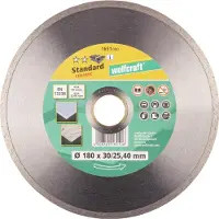 Wolfcraft Diamant-doorslijpschijf | Ø180 x 30/25,4 | 1 stuk - 1651000