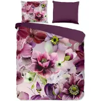 Pure dekbedovertrek Chimai - paars - microvezel - 240x220