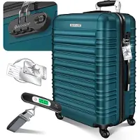Kesser Reiskoffer 120L Koffer - Trolley op wieltjes met Cijferslot, bagageweger en bagagelabel