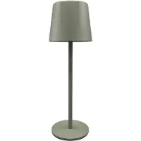 Coen Bakker Oplaadbare tafellamp | 27.5 cm | 3000-6000K | Dimbaar | IP44 | Olijfgroen